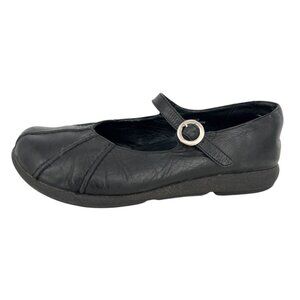 Dansko Giselle Mary Jane Black Leather Shoes Size 40 10